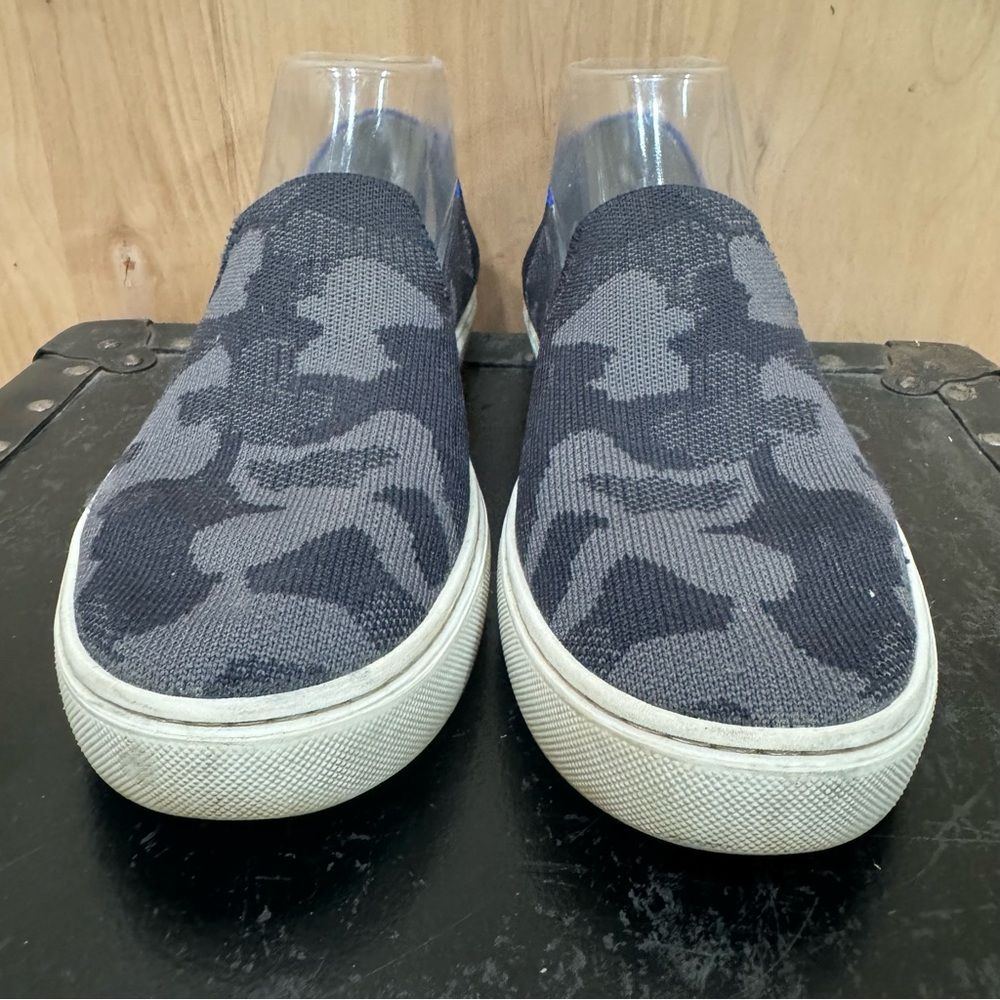Rothy’s The Orginal Slip On Sneaker Size 8.5 Navy Camo - Picture 4 of 15